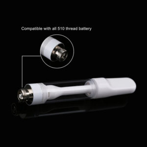 full ceramic 1.0ml cbd/thc cartridges
