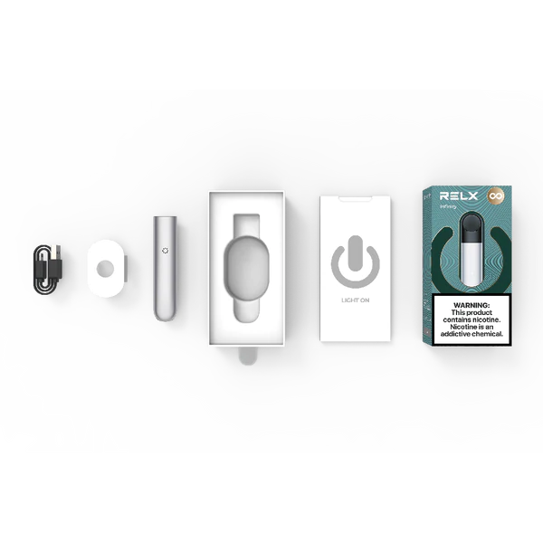 relx infinity device – silver relx infinity device – silver