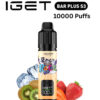 IGET BAR PLUS KIT S3 – STRAWBERRY KIWI ICE – 10 000 PUFFS import placeholder for 14132