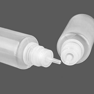 soft empty plastic bottle semi transparent ldpe needle tip bottle 5ml/15ml/30ml/60ml/120ml