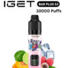 IGET BAR PLUS KIT S3 – PEACH LYCHEE LIME ICE – 10 000 PUFFS import placeholder for 14146