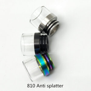 as852 anti splatter 810 drip tip mouthpiece 1pc pack