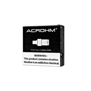 acrohm fush nano empty cartridge 1.5ml/1.8ml (2pcs/pack)