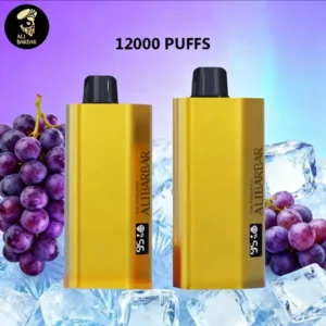 alibarbar teq 12000 puffs 20 packs(ship from overseas)