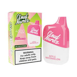 cloud nurdz 4500 puff 0mg disposable vape
