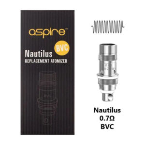 aspire nautilus bvc coils (5pcs/pack)