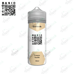 basic batch | custards | creamy vanilla 120ml
