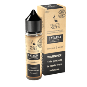 black note latakia (smokey & peppery) 60ml