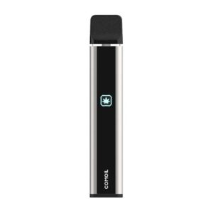 comoil disposable vaporizer device for use with thc & cbd oils and preheat function