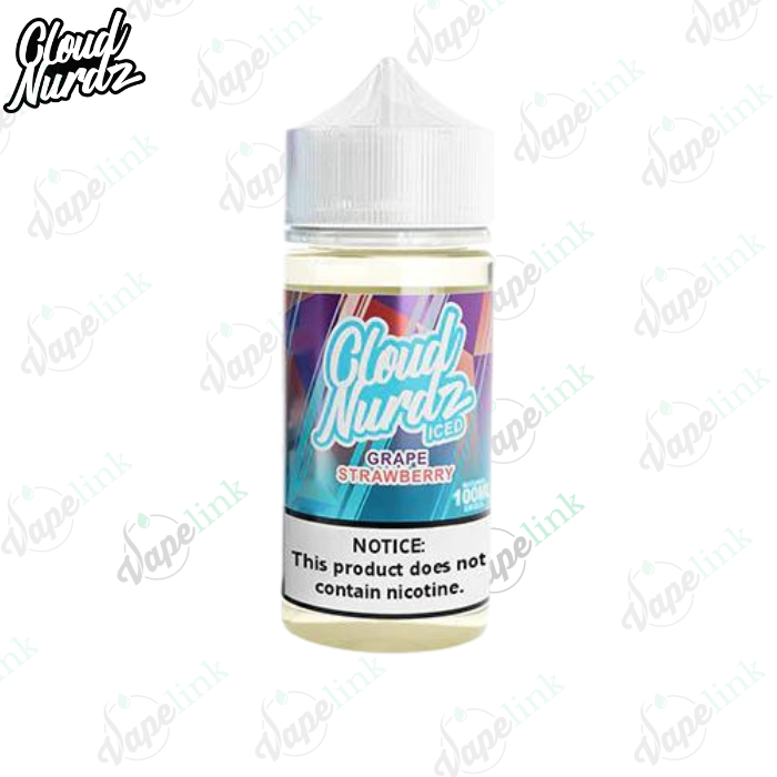 cloud nurdz | iced | grape strawberry iced 100ml cloud nurdz | iced | grape strawberry iced 100ml