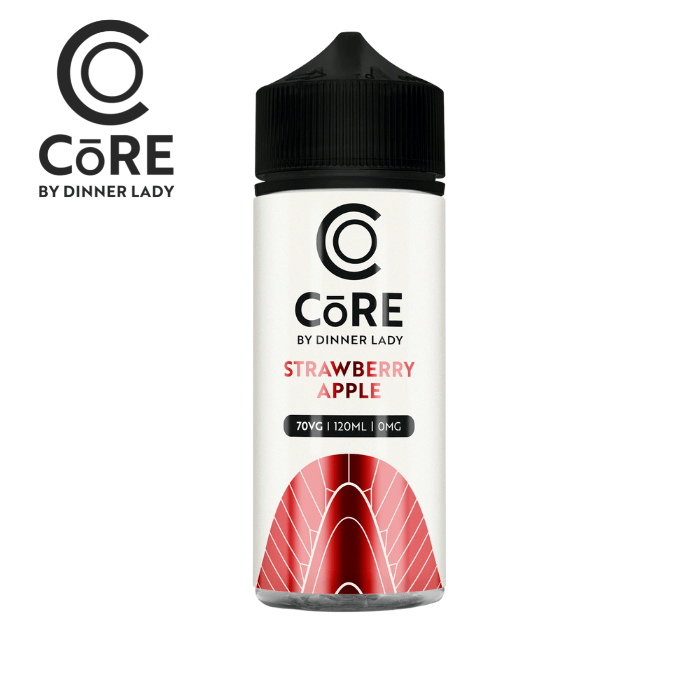 dinner lady | core | strawberry apple 120ml dinner lady | core | strawberry apple 120ml