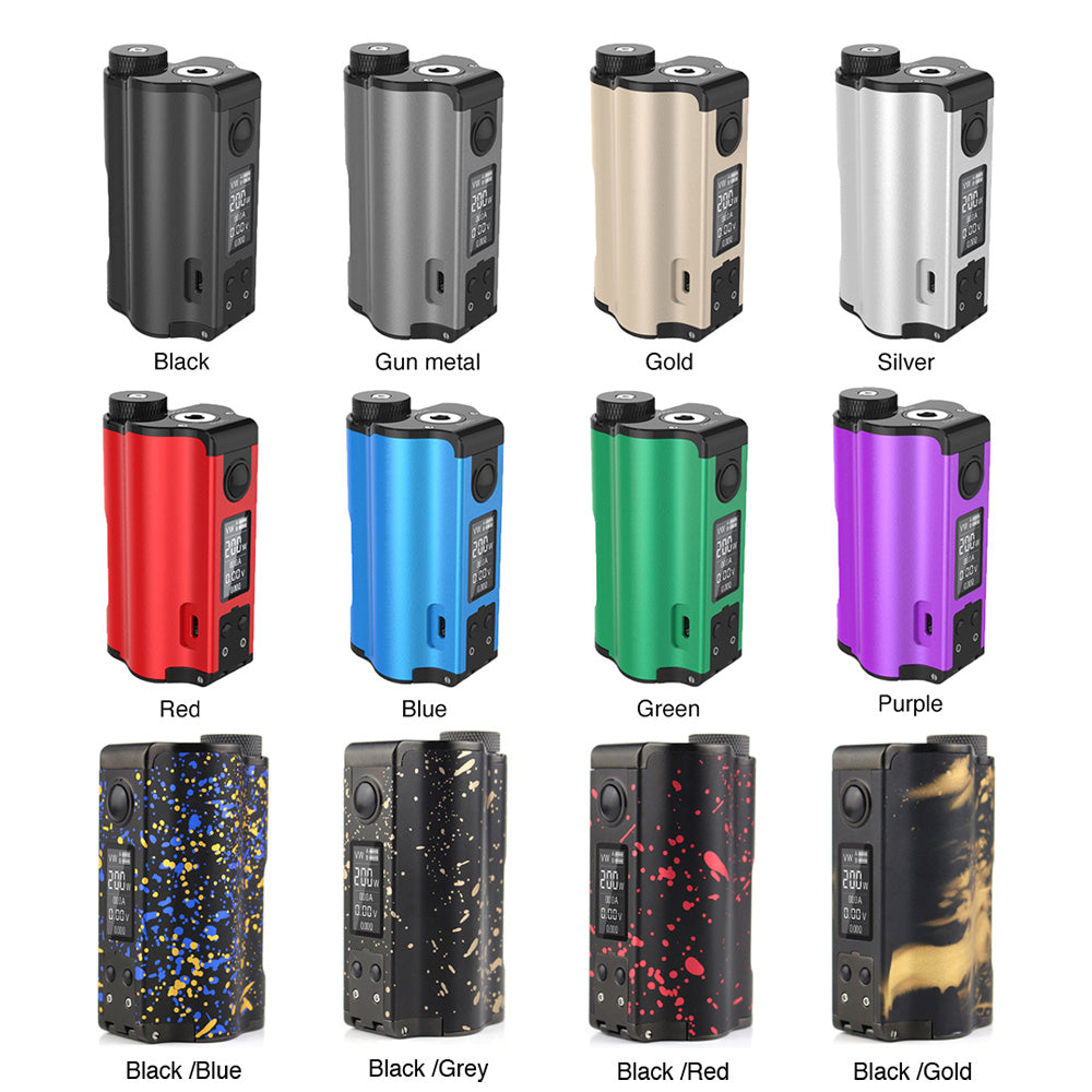 dovpo topside dual 200w top fill tc squonk mod dovpo topside dual 200w top fill tc squonk mod