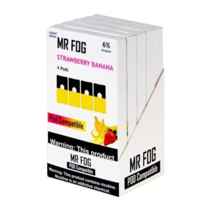 mr fog strawberry banana 4 pods