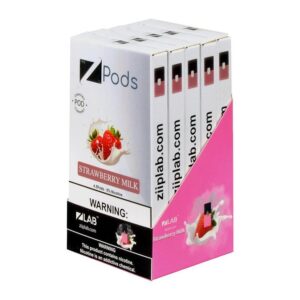 ziip strawberry milk 4 pods