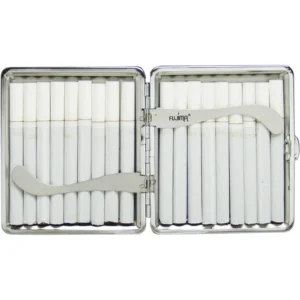 fujima cats & dogs leather cigarette case