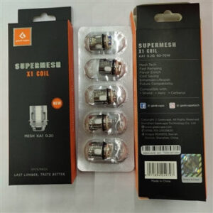 geekvape super mesh replacement coil for shield aero cerberus se 5pcs