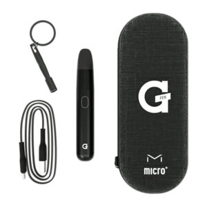 g pen micro+ black vaporizer for concentrates