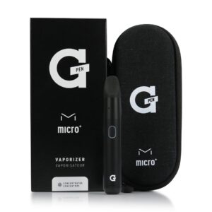 g pen micro+ black vaporizer for concentrates