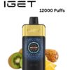 IGET ONE – KIWI PINEAPPLE – 12000 PUFFS import placeholder for 18878