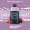 IGET One 12000 Puffs Berries Ice import placeholder for 1504