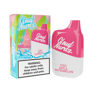 cloud nurdz 4500 puff 0mg disposable vape