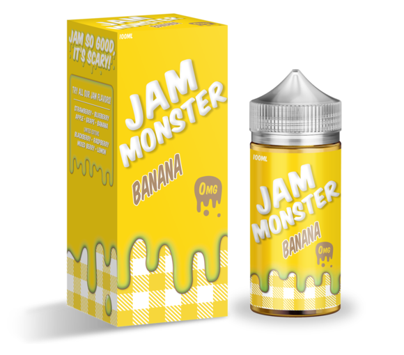 monster vape labs | jam monster | banana 100ml monster vape labs | jam monster | banana 100ml