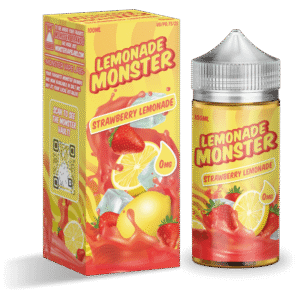 monster vape labs | lemonade monster | strawberry lemonade 100ml