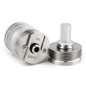 bp mods pioneer v1.5 rta atomizer 3.7ml (with mtl chimney and 0.8mm airflow pin)