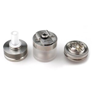 bp mods pioneer v1.5 rta atomizer 3.7ml (with mtl chimney and 0.8mm airflow pin)