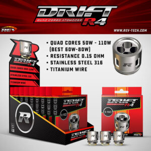 rev drift replacement coils (3pcs/pack)
