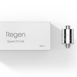 yocan regen wax pen replacement qtc quartz tri coil 5 pcs