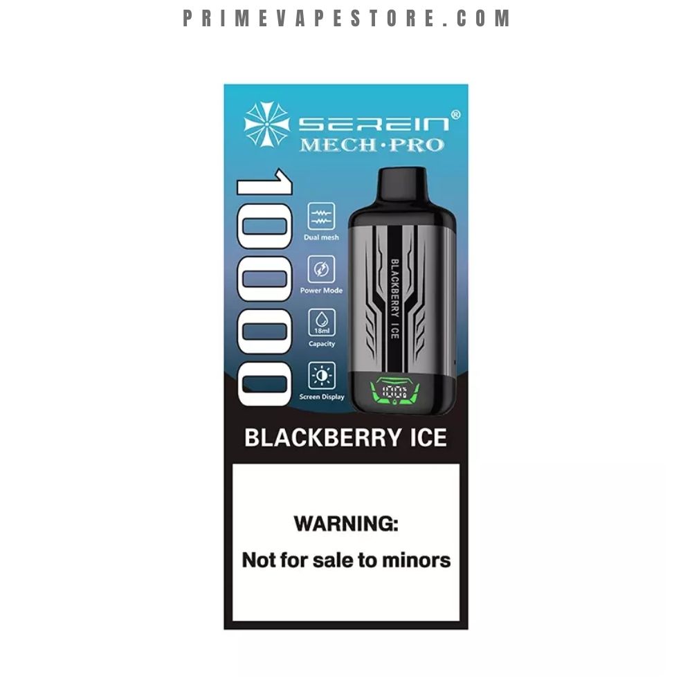 serein mechpro 10000 puffs blackberry ice serein mechpro 10000 puffs blackberry ice