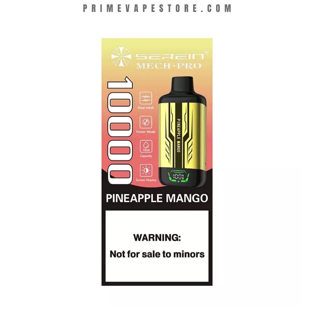 serein mechpro 10000 puffs pineapple mango serein mechpro 10000 puffs pineapple mango