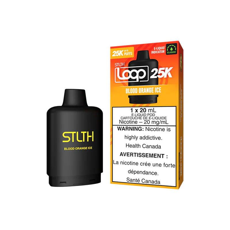 stlth loop 25k replacement pod 20ml 25000 puff stlth loop 25k replacement pod 20ml 25000 puff