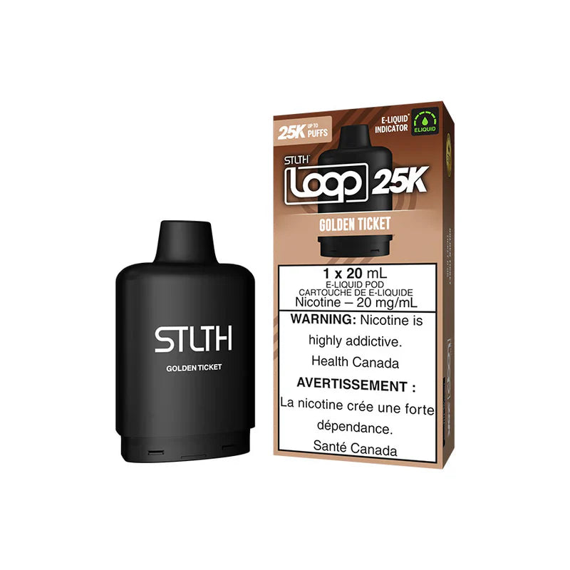 stlth loop 25k replacement pod 20ml 25000 puff stlth loop 25k replacement pod 20ml 25000 puff