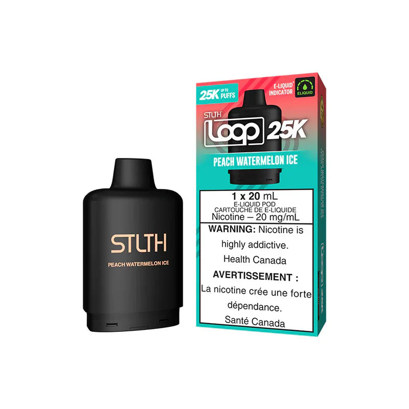 stlth loop 25k replacement pod 20ml 25000 puff stlth loop 25k replacement pod 20ml 25000 puff