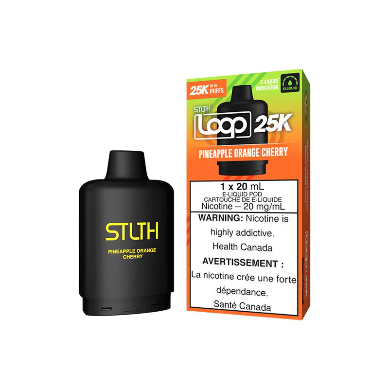 stlth loop 25k replacement pod 20ml 25000 puff stlth loop 25k replacement pod 20ml 25000 puff