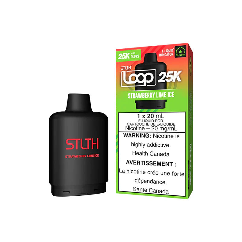 stlth loop 25k replacement pod 20ml 25000 puff stlth loop 25k replacement pod 20ml 25000 puff