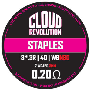 cloud revolution coils 100% handmade