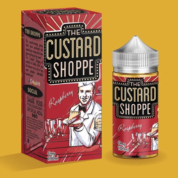 the custard shoppe raspberry 100ml the custard shoppe raspberry 100ml