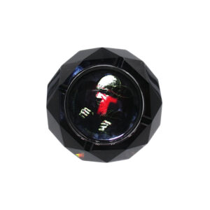 tyson 2.0 boxing mike diamond cut glass ashtray