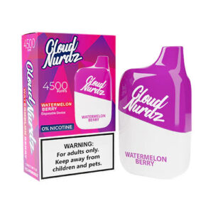 cloud nurdz 4500 puff 0mg disposable vape