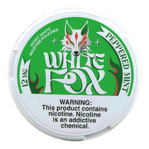 white fox peppered mint 12mg