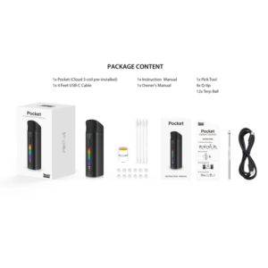 yocan black pocket concentrate vaporizer