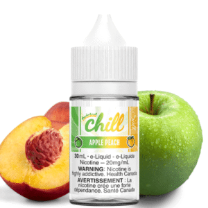 apple peach salts by chill e liquid