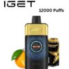 IGET ONE – TROPICAL ORANGE MONSTER – 12000 PUFFS import placeholder for 18905