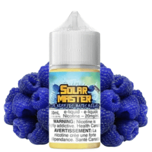blue berries salt by solar master e liquid
