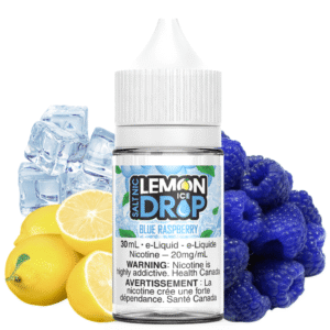 blue raspberry ice salt by lemon drop e liquid
