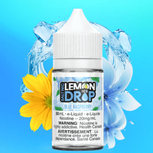 blue raspberry ice salt by lemon drop e liquid