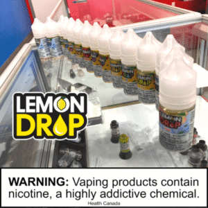 blue raspberry ice salt by lemon drop e liquid